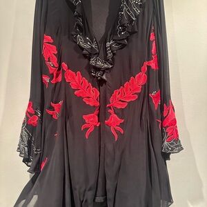 Authentic Vintage Label Elegant Women’s Duster